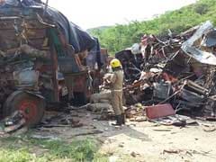 Two Children Among Eight Dead In Car-Truck Collision In Tamil Nadu
