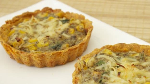 corn tarts, gluten free recipe