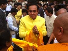 Thai PM Prayut Chan-o-Cha Offers Prayers At Bodh Gaya