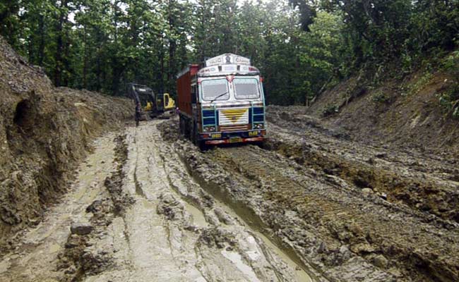 Tripura's Road Link To Rest Of India, A National Highway, Looks Like This