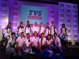 TVS Racing Enter into Strategic Collaboration With Alisha Abdullah Racing Academy for Women TVS Racing Enter into Strategic Collaboration With Alisha Abdullah Racing Academy for Women