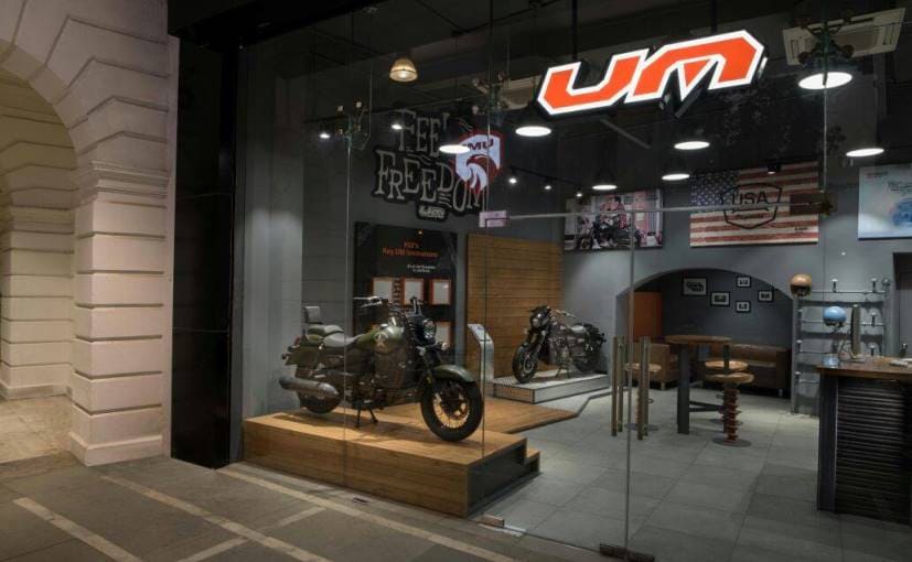 um motorcycles dealership delhi connaught place