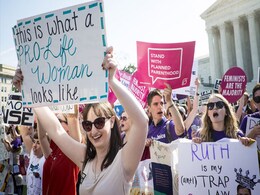 Women Celebrate US Supreme Court Ruling On Abortion Rights Women Celebrate US Supreme Court Ruling On Abortion Rights