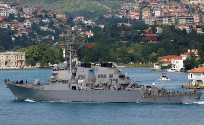 US Says It Will Stay In Black Sea Despite Russian Warning