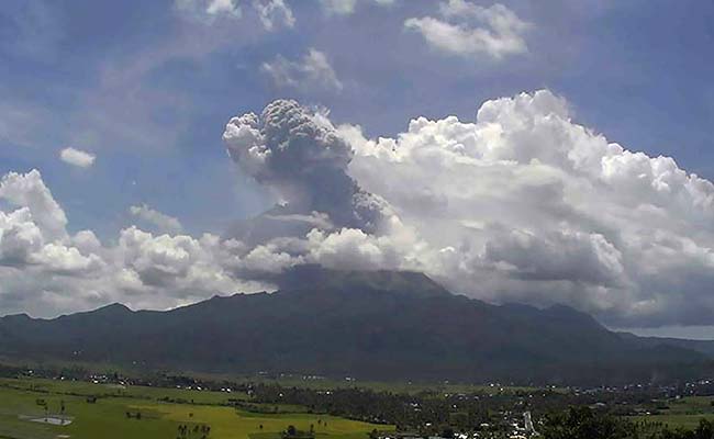 Central Philippines Volcano Spouts Massive Ash Column