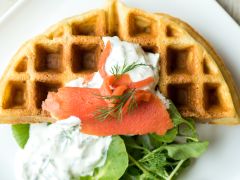 Go Off the Usual Grid With Savory Waffles for Brunch