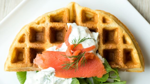 Go Off the Usual Grid With Savory Waffles for Brunch