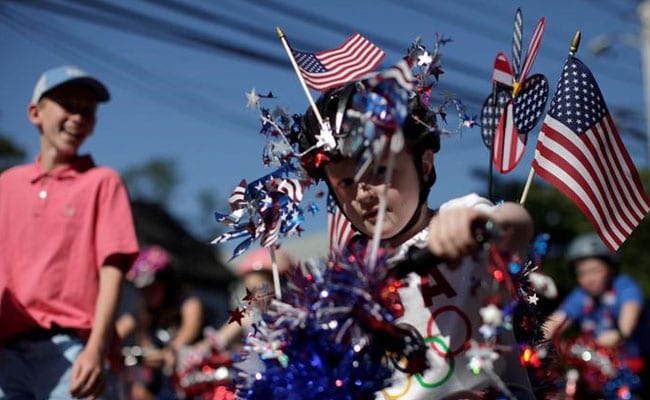 Americans Mark July 4th With Fireworks, Franks, Festivities