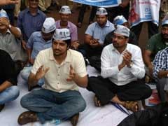 Aam Aadmi Party's Goa Volunteers Hold Sit-In Outside State Secretariat