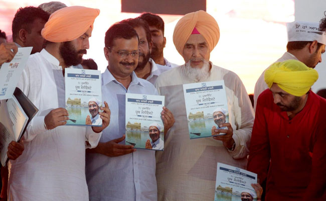 Punjab Polls: AAP Promises 25 Lakh Jobs, Free Wi-Fi Hotspots In Villages