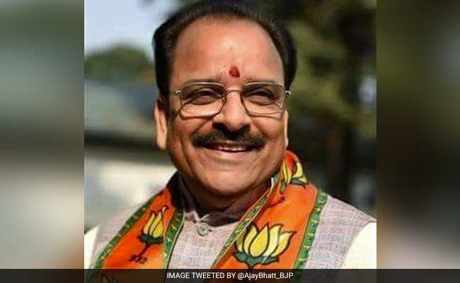 'I Am Not In Race To Become Uttarakhand Chief Minister': BJP's Ajay Bhatt