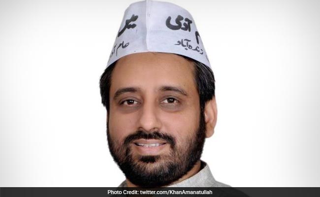 AAP Legislator Amanatullah Khan Booked For Allegedly Threatening Woman