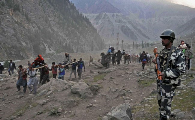 Largest Ever Security Cover Given For Amarnath Yatra This Year