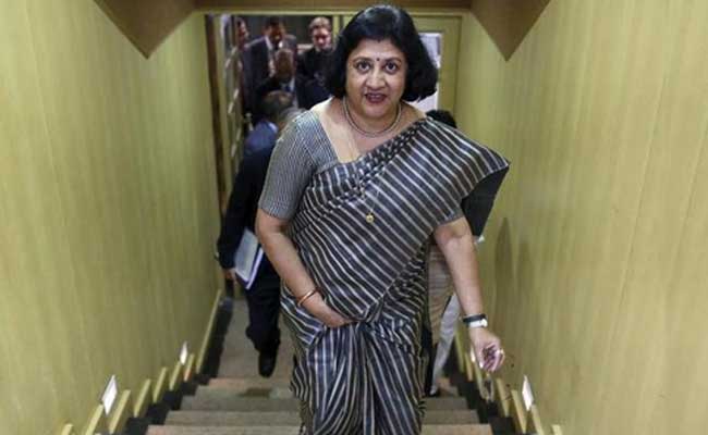 Arundhati Bhattacharya said the nation's largest lender is likely to revise its credit growth target.