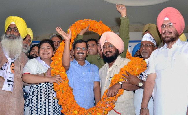 Arvind Kejriwal Accuses Akali Dal, BJP Of Playing 'Communal Politics'