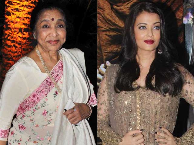 Asha Bhosle Met Aishwarya Rai Bachchan in New York. See This <I>Sona</i> Pic