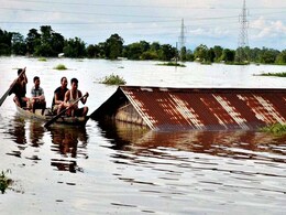 Assam Floods Submerge 22 Districts, Hundreds Of Villages, Leaves 13 Dead Assam Floods Submerge 22 Districts, Hundreds Of Villages, Leaves 13 Dead