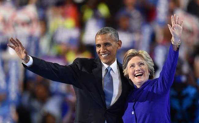 Barack Obama Passes Baton To Hillary Clinton, Urges Nation To Elect Her