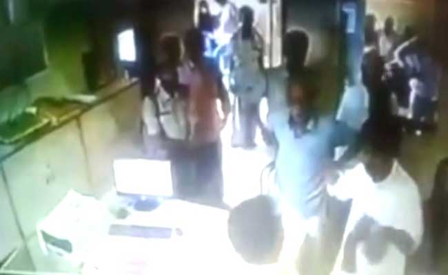 Bihar Lawmaker Slaps Bank Official, Caught On Camera