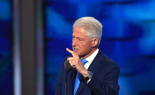 Bill Clinton Defends Embattled Family Foundation