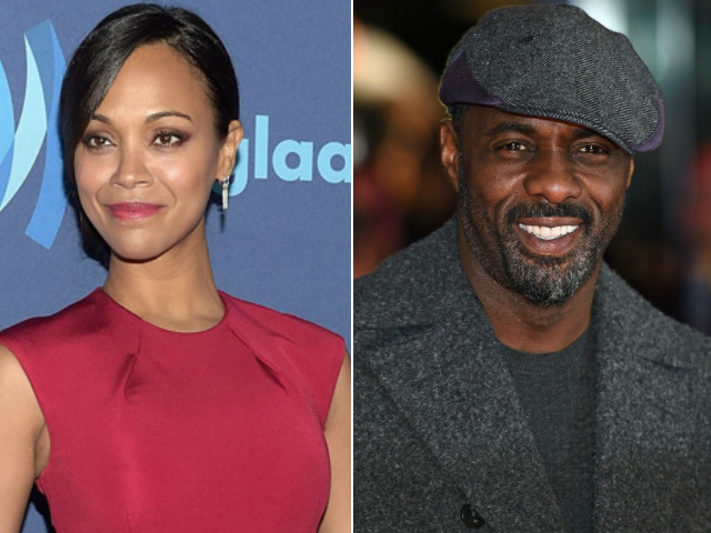 Zoe Saldana Slams <I>Bond</i> Writer For Saying Idris Elba 'Too Street' For 007