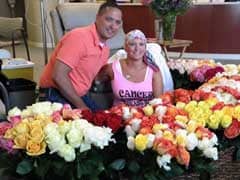 Husband Surprises Wife With 500 Roses After Chemo Treatment