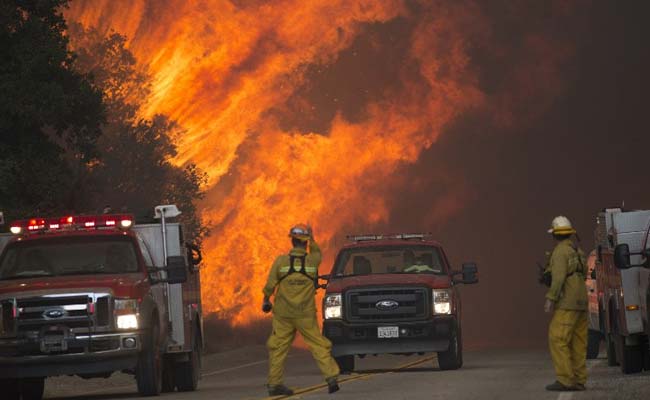 'Like A Freight Train': California Wildfire Guts 18 Homes