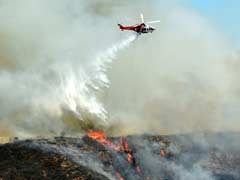 California Wildfires Burn Near Los Angeles And Big Sur