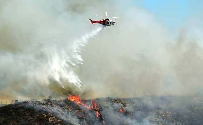 California Firefighters Make Gains After 100 Homes destroyed