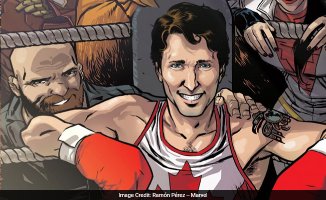 How Canada's Prime Minister Became A Super-Hero