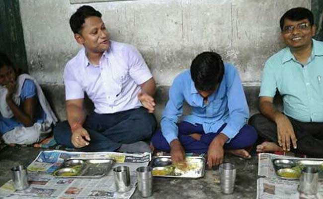 Sitting Cross-Legged, He Ate A Dalit Widow's Lunch, Rescued Her Job