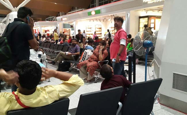 Passengers At Delhi Airport Sweat It Out After AC Fails