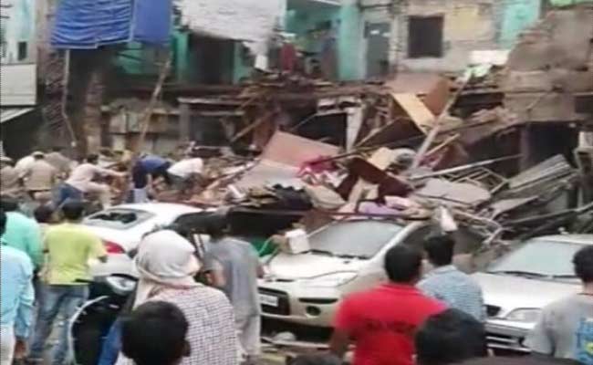 3-Storey Building Collapses In Delhi's Karol Bagh, 3 Persons Injured