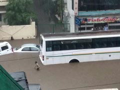 Government Skirts Waterlogging Claims As Rains Clog Delhi Roads