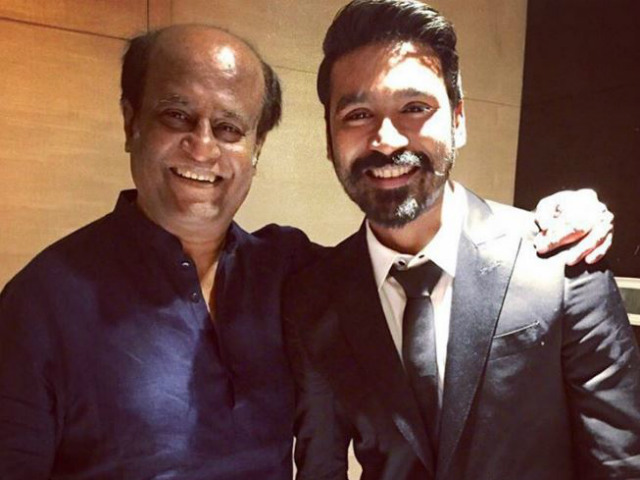 Dhanush Had a Very <I>Kabali</i> Birthday With Rajinikanth