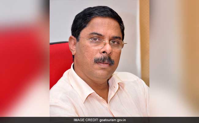 Goa Tourism Minister Escapes Unhurt As Bus Hits His Official Car