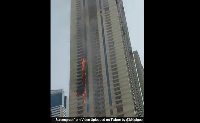 Fire At Dubai Skyscraper Put Out, No Injuries Reported