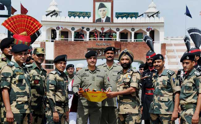 Indian, Pakistan Troops Exchange Eid Greetings, Sweets