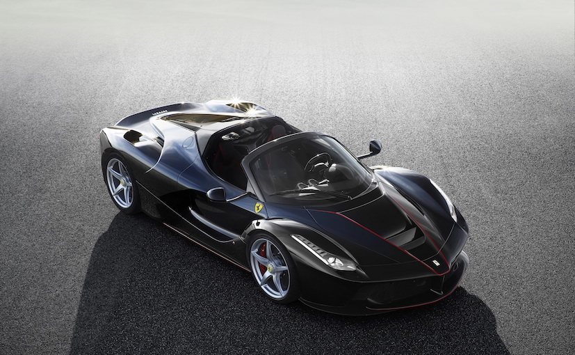 Ferrari LaFerrari Spider Officially Revealed in Images Ahead of Paris Debut