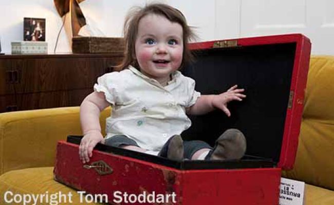 When David Cameron's Daughter Florence Climbed Into His Official Box