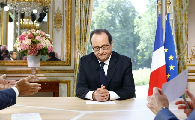 Francois Hollande Cancels Trip To Austria, Slovakia, Czech Republic: Presidency