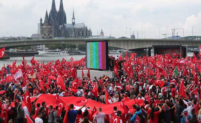 Turkey Angered By German Ban On Turkish President Recep Tayyip Erdogan Speech