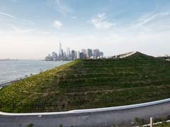 New, Man-Made Hills On New York  City Island Offer Spectacular Views