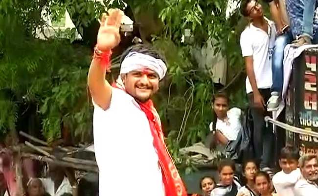 For Hardik Patel's Return To Gujarat After 6 Months Today, A 500-Car Cavalcade