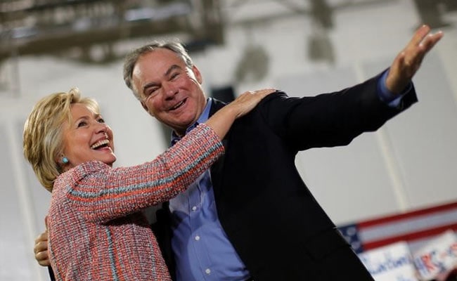 Democrat Hillary Clinton Picks Tim Kaine As Vice Presidential Running Mate