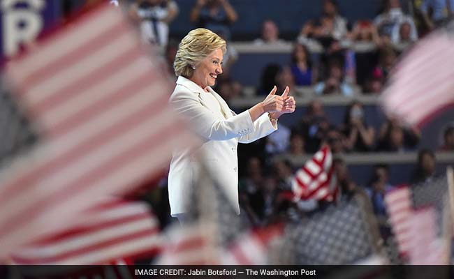 In Accepting Democratic Presidential Nomination, Clinton Offers An Uplifting Vision