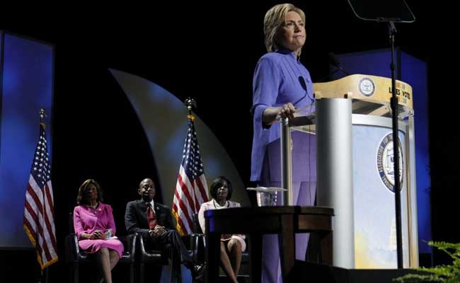 History-Making Hillary Clinton Hails 'Biggest Crack' In Glass Ceiling