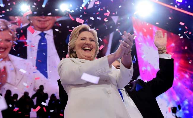 Minor Protest Erupts During Hillary Clinton's Speech