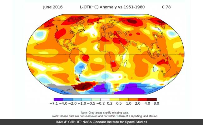 June Sets Another Global Temperature Record, Extending A Blazingly Hot Year