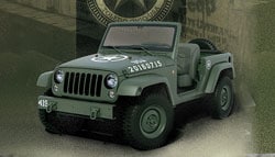 Jeep Shows Off the 75th Salute Wrangler Concept